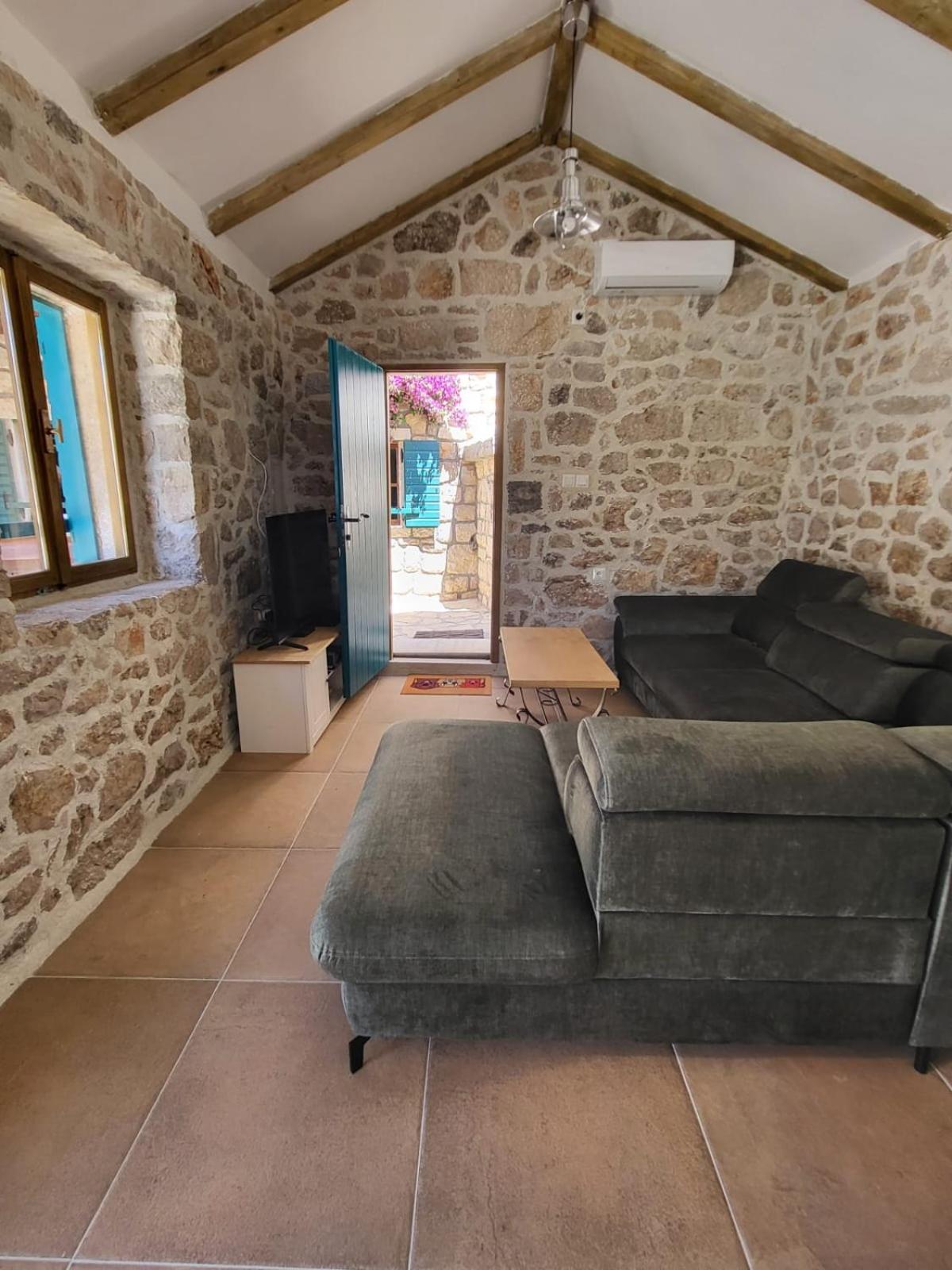 Villa Stone House Knezevic Vinjerac Exterior foto