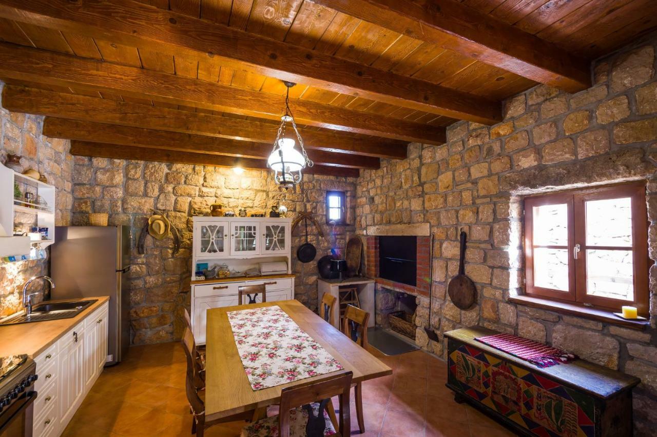 Villa Stone House Knezevic Vinjerac Exterior foto